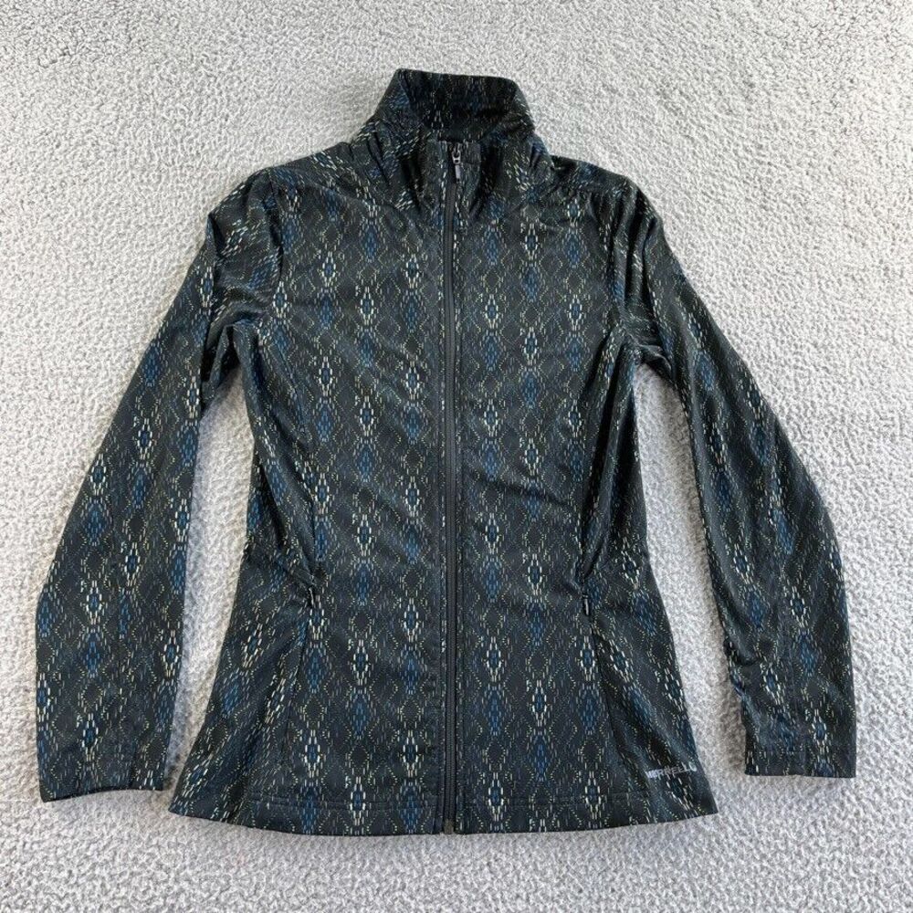 NEW Merrell Jacket Womens Extra Small Black Athletic Opti-Wick Stretch Run Gym